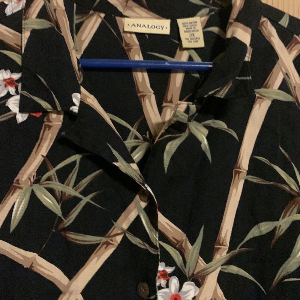 Analogy Button Down Top Size 2x - image 2